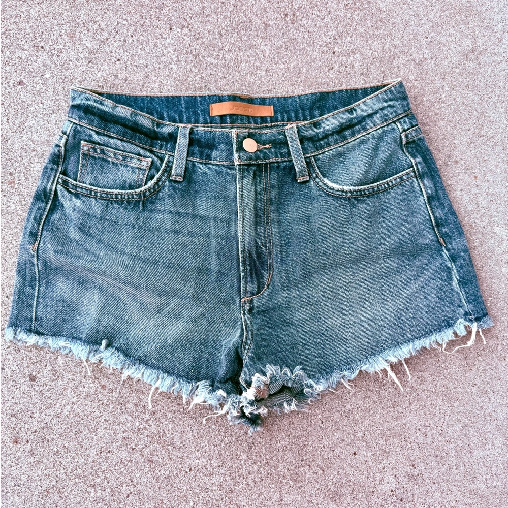 Joe's Jeans Blue Distressed Jean Shorts NEW